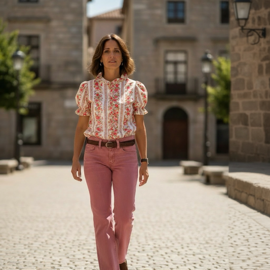Camisa Florzinha